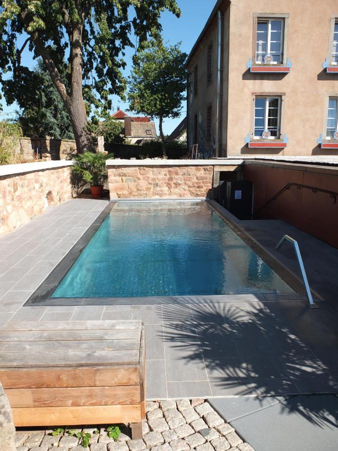 Zinck Hôtel Andlau-au-Val Buitenkant foto